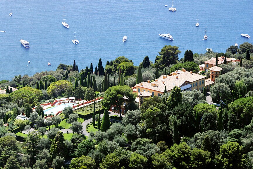 Villa Leopolda; Photo by ERIC ESTRADE / AFP