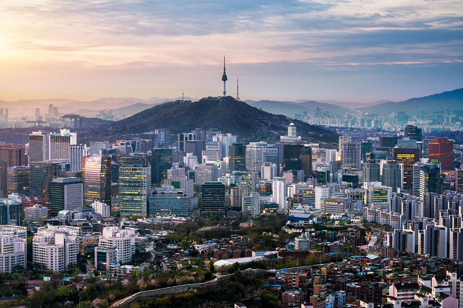 Seoul, South Korea. Image credit: Getty Images
