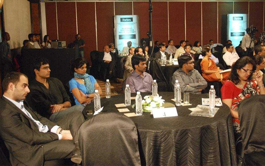 A section of audience listening to the panel                        