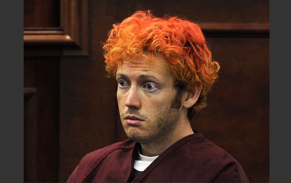 James Eagan Holmes, the man accused of shooting dead 12 people in a  Colorado movie theatre during t