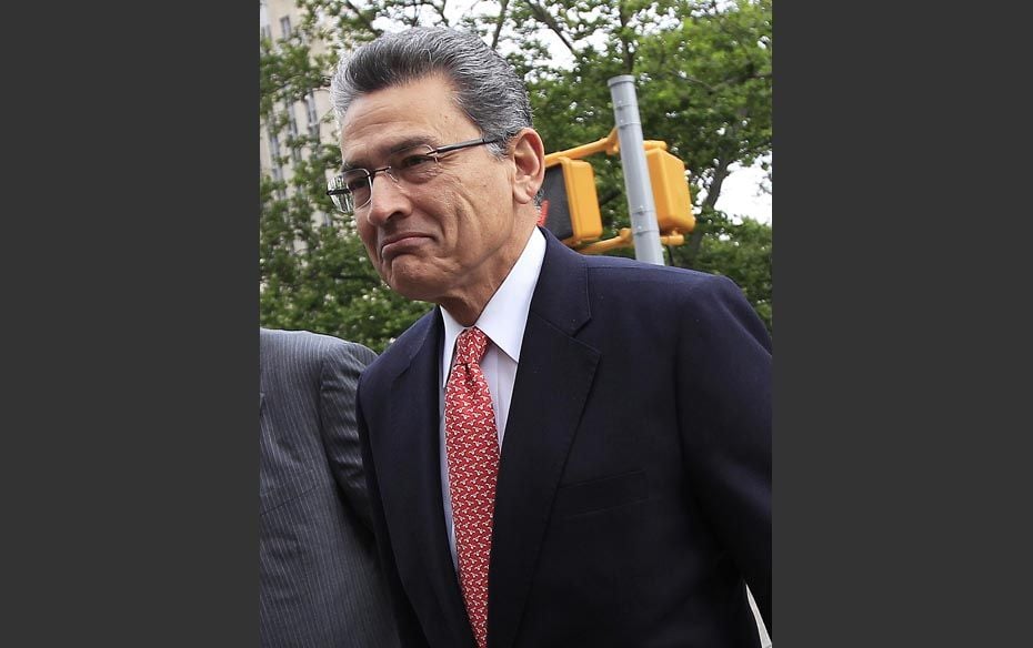 Rajat Gupta arrives at the Manhattan Federal Court in New York June 13, 2012                        