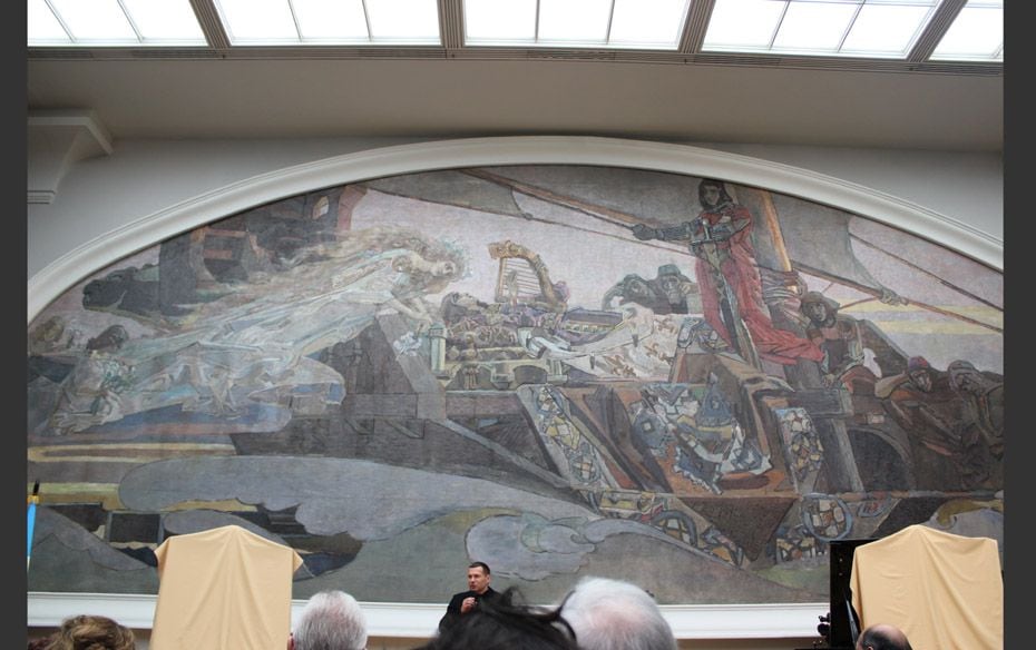 ‘The Princess of the Dream’ painting by Mikhail Vrubel. The Mikhail Vrubel Hall of the T