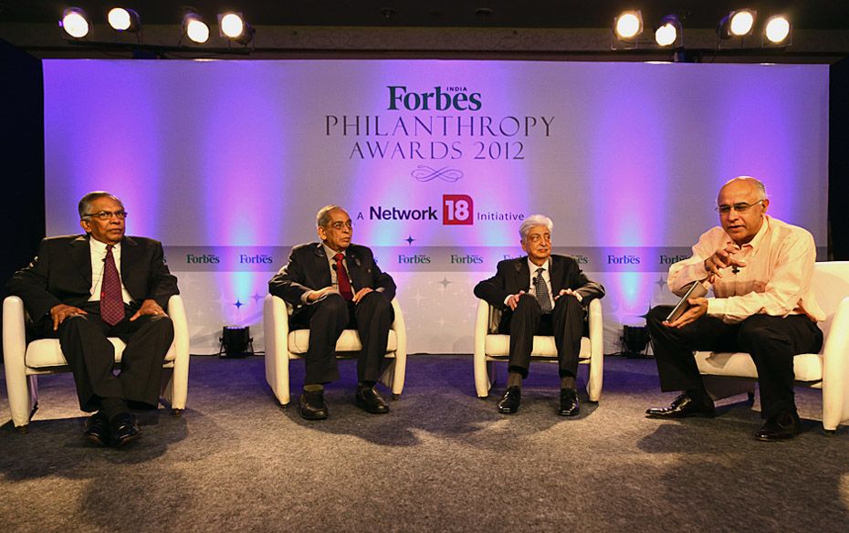 Fireside chat with Mr MV Subbiah Mr N Vaghul and Mr Azim Premji. They spoke about their inspirations