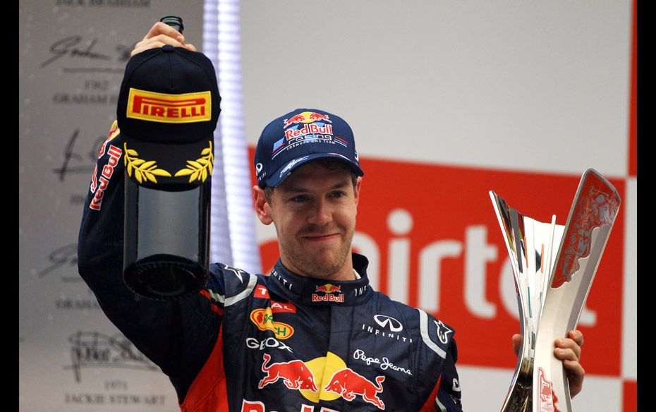 The Champion later mentioned that he was happy to have "bagged" the special trophy, design