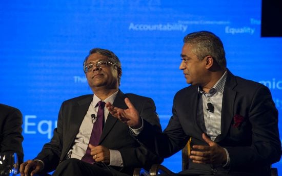 Rajdeep Sardesai, editor of CNN-IBN, believed that India's natural tendency is towards the centr