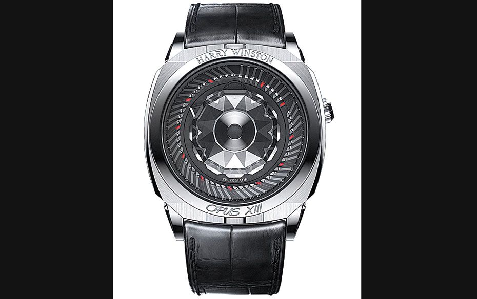 For IconoclastsHARRY WINSTON OPUS XIIIWhile most watches have a single hour hand, the Harry Winston 