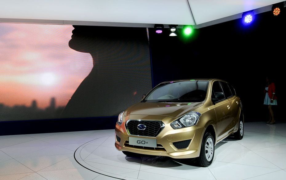 Datsun Go+: This is the crossover of Go with a longer boot. Both Go and Go+ will be available later 