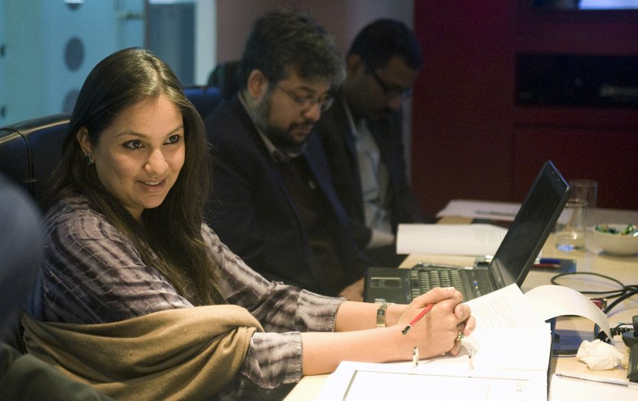 Farah Siddiqui guided the jury members through the nominations                        