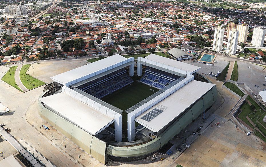 Arena Pantanal, CuiabaCapacity: 42,968Will host: Four group-phase matchesThe stadium has been constr