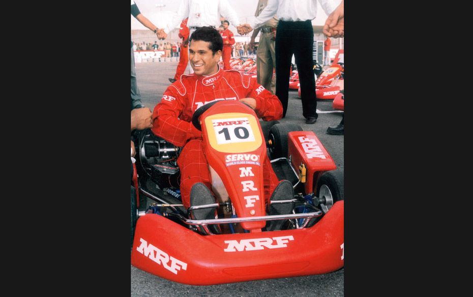 Sachin’s love for speed is well-known. While seven-time champion Michael Schumacher had handed