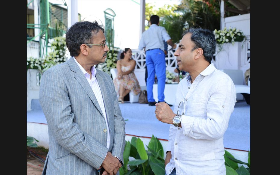 Vivek Jain of RWITC with Ajay Chacko, COO, Network 18                        