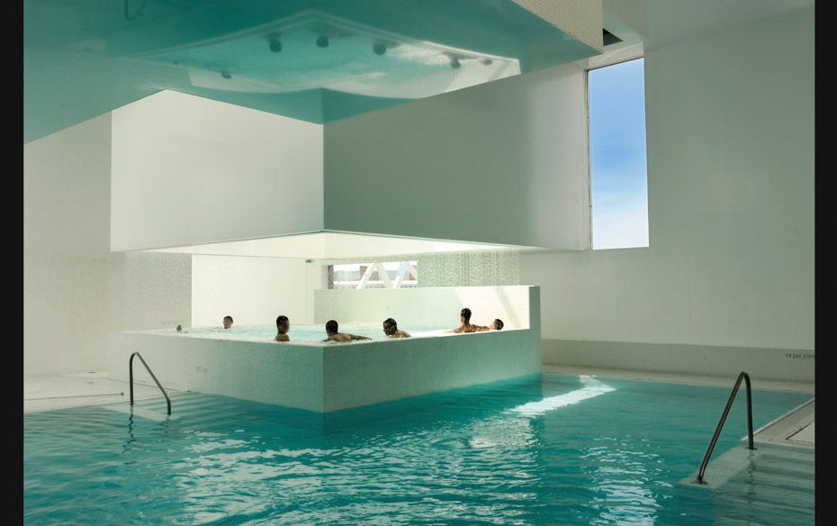 FRANCE The pool at Les Bains des Docks, an aquatic centre in Le Havre                        