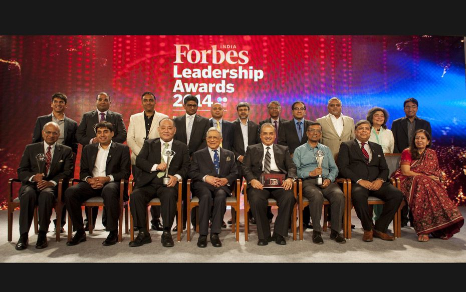 The roll of honour: Winners and the jury at the fourth edition of the Forbes India Leadership Awards