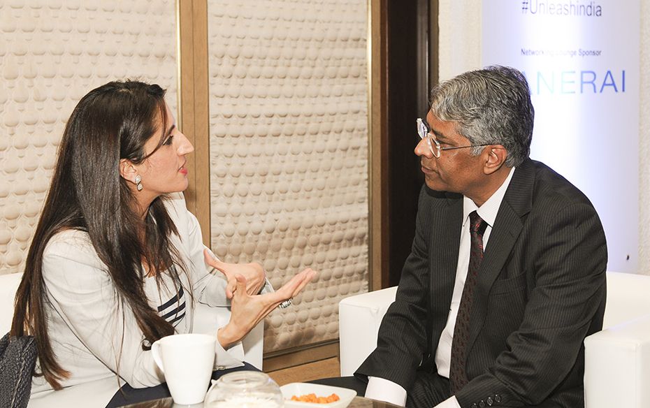 Jewellery designer Farah Khan Ali in talks with R Jagannathan, Editor-in-Chief, Forbes India