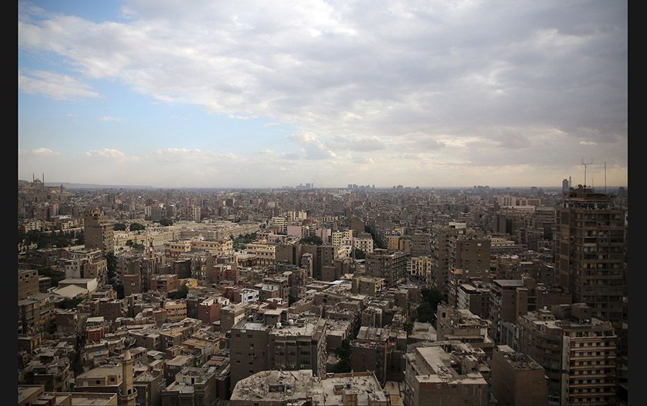 A general view of old buildings in Cairo, Egypt on October 7. When Abu Dhabi-run contractor Arabtec 