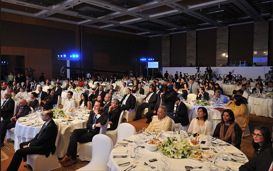 Leaders of India Inc in attendance at The Forbes India Leadership Awards 2015                       