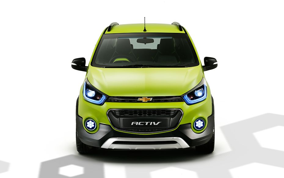 General Motors also showcased the Chevrolet Beat Active at the event                                