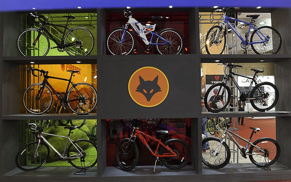 The Tern range of folding bicycles by Firefox Bikes also caught everyone's attention