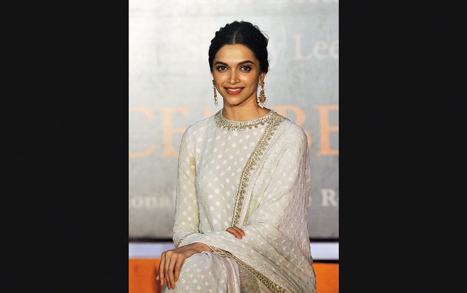 Deepika PadukoneThe highest-ranked female actor on the list, Deepika Padukone had another impressive