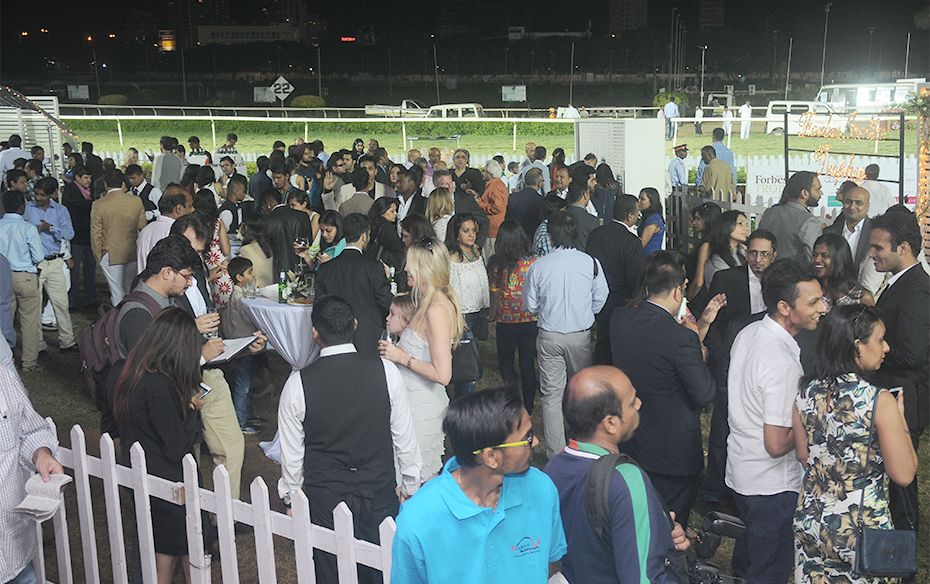 The Forbes India Trophy was a well-attended event                        