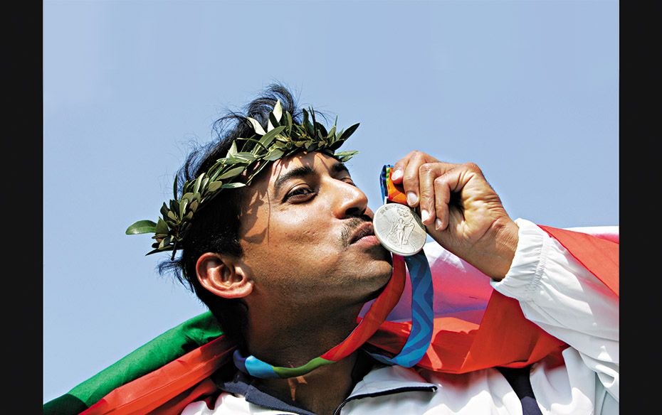 Rajyavardhan Singh Rathore(Double Trap Shooting)Silver, 2004, AthensRathore became the first Indian 