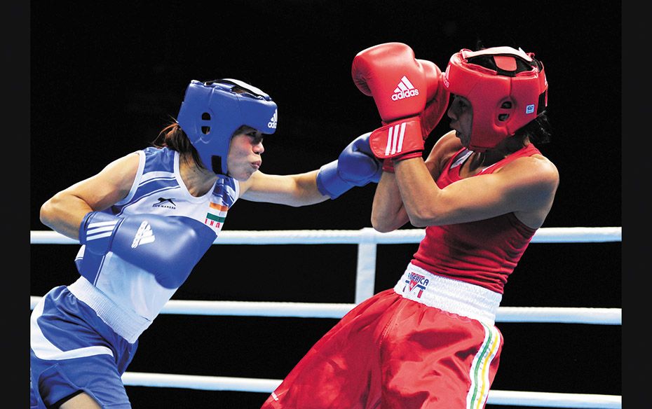 Mary Kom (Boxing)Bronze, 2012, LondonMary Kom became the second boxer to win a medal at the Games, a