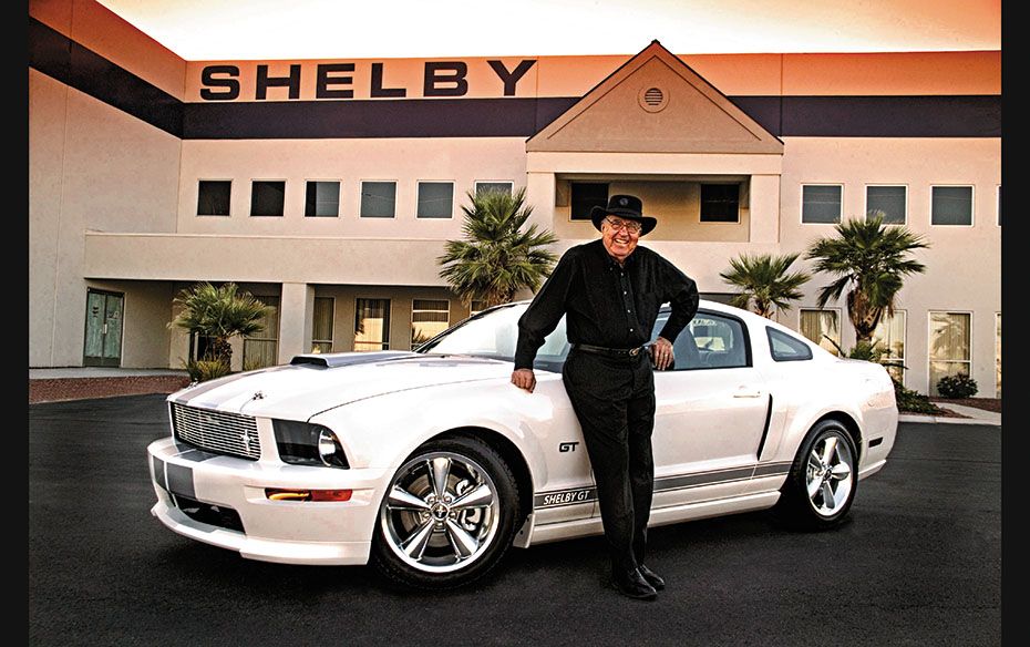 The arrival of the fifth generation Mustang saw the return of the retro design and the Shelby badge.