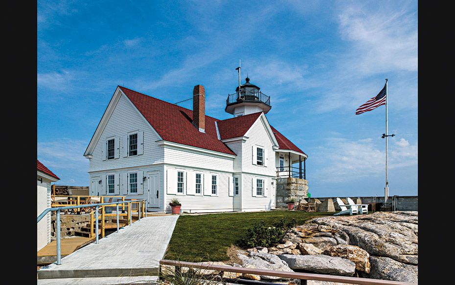 Inn at Cuckolds Lighthouse, Maine, USThere’s something romantic about lighthouses guiding sail