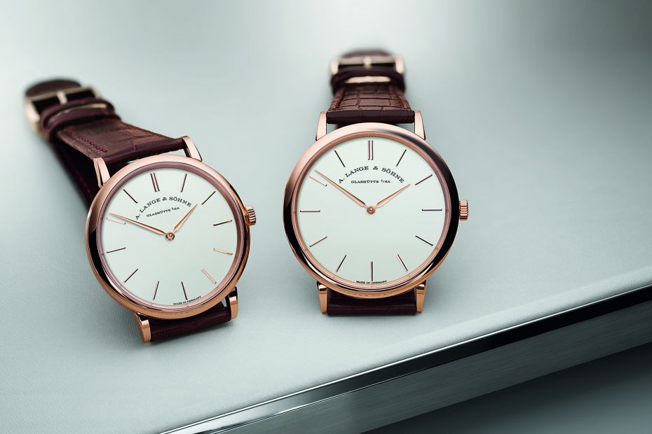 The new Saxonia Thin with case diameters of 37 and 40 millimetres  