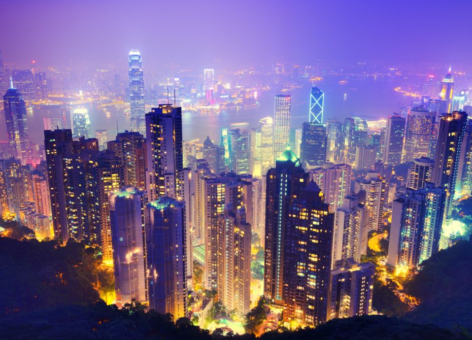 Hong Kong20 sqm  The world’s fourth most populated territory, Hong Kong grabs the se