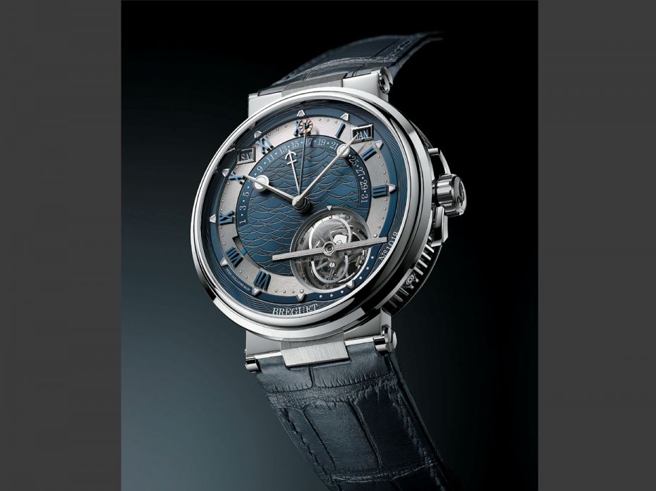 Breguet Marine  Équation Marchante 5887 breguet.com  Price: Platinum edit