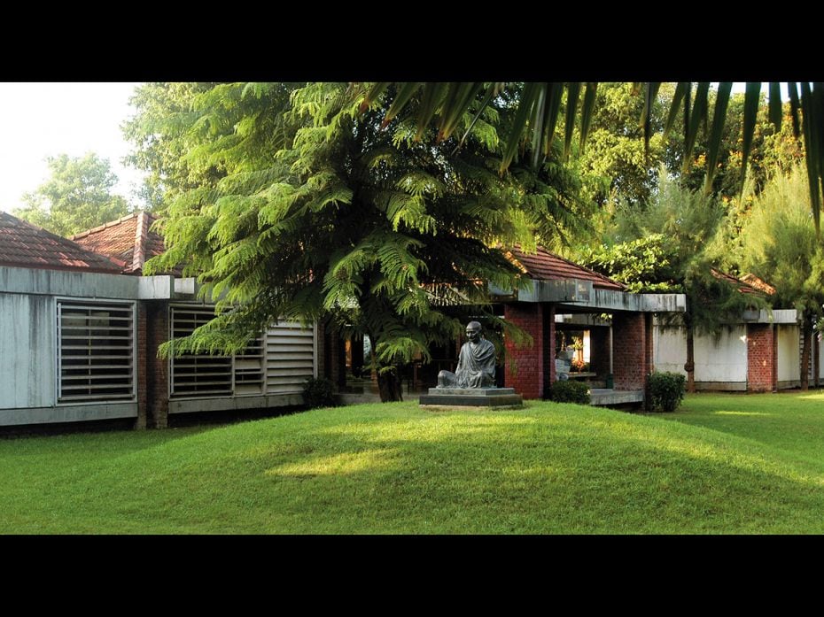 Gandhi Smarak Sangrahalaya AhmedabadLocated inside Sabarmati Ashram, the memorial museum, built in 1