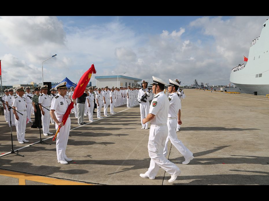 China is calling its military base in Djibouti an overseas logistics base. The location is a very st