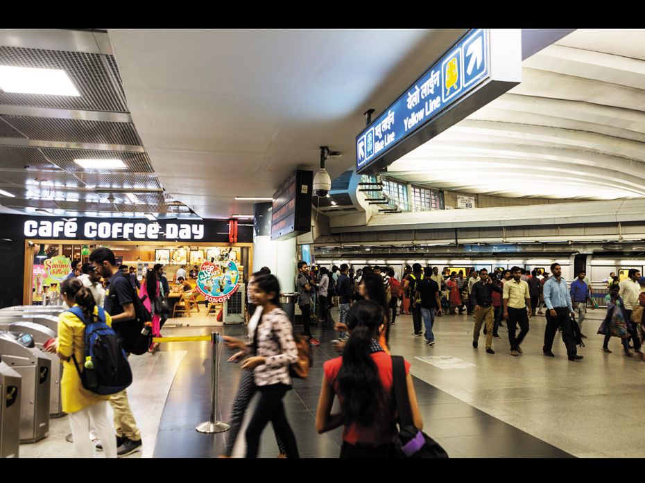 Café Coffee DayRajiv Chowk Metro StationDelhiLaunched in 1996, when internet was still in its