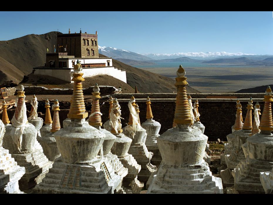 Ritual structures hint at the esoteric practices of the monks at Gyantak monastery                  