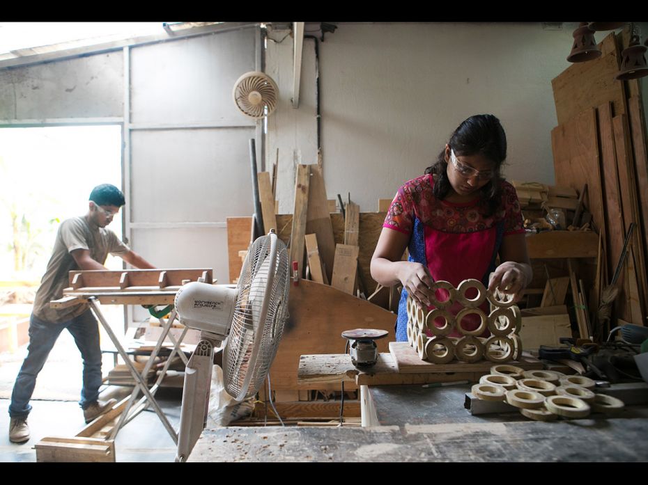 Workbench ProjectsHalasuru metro stationBengaluruWhen Anupama Gowda and Pawan Kumar were trying to s