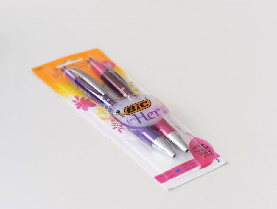 BIC For Her2011The French company BIC is best known for their ballpoint pens, which have been produc