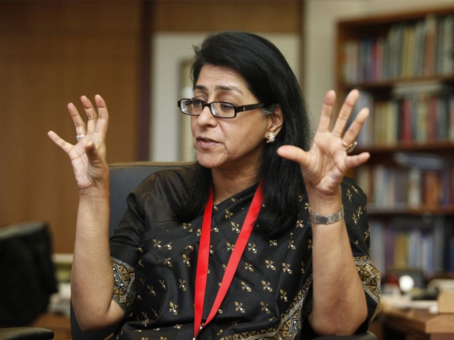 Naina Lal Kidwai, former chairman of HSBC India                                                