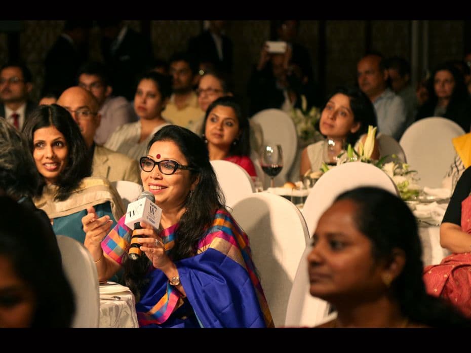 Revathi Roy, CEO, Hey Deedee, speaks at the event                                                   