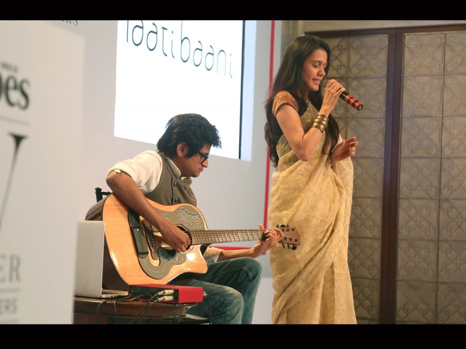 Nirali Kartik and Kartik Shah of world music band Maatibaani beautifully diffused emotion into music