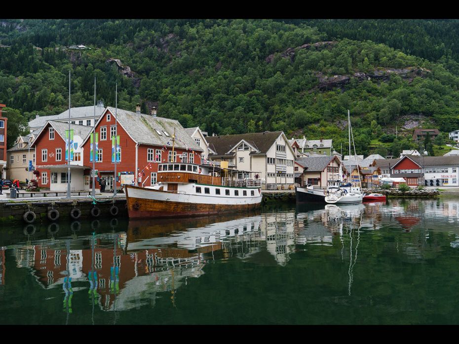 NORWAY - HARDANGERFJORDThe southernmost of the three great fjords, Hardangerfjord is blessed by a mi