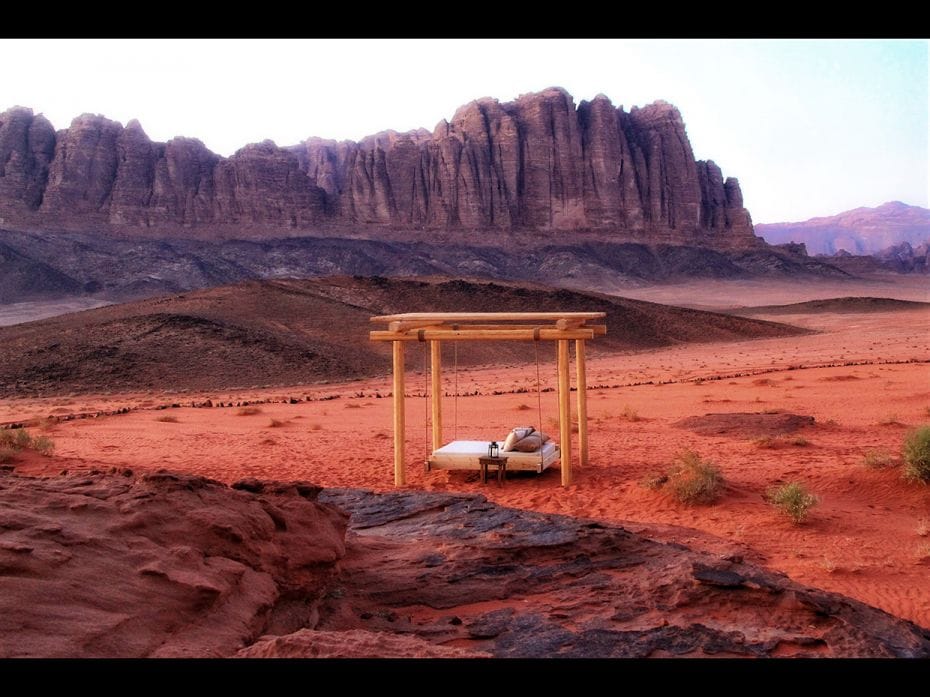 LUXURY TENTED CAMP – DISCOVERY BEDU, WADI RUM, JORDANThis is as elementary as it gets. A mesme