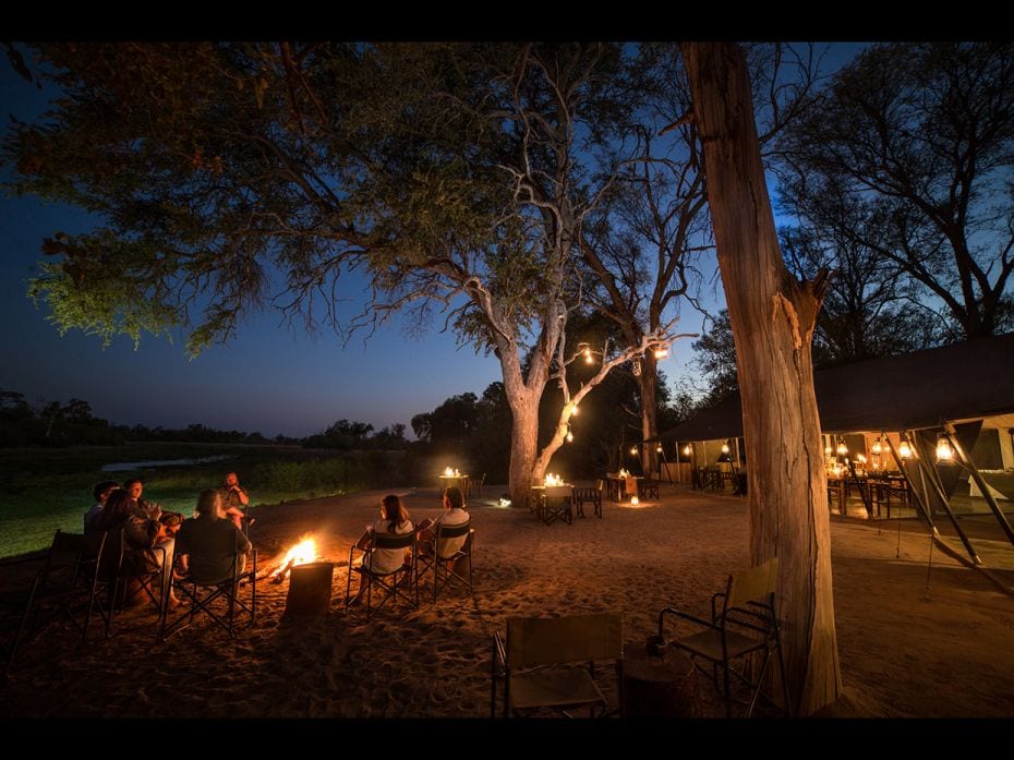 LUXURY ADVENTURE DESTINATION – MACHABA CAMP, BOTSWANAOverlooking the Moremi game reserve, the 