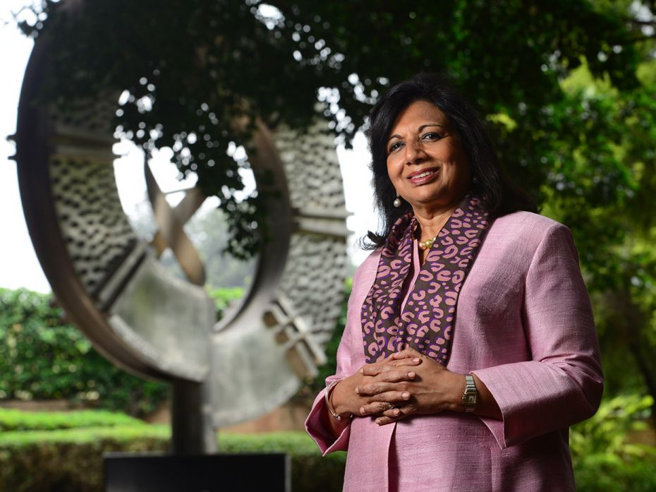 Kiran Mazumdar ShawCMD, Biocon LimitedA pioneer of the biotechnology industry in India and the head 