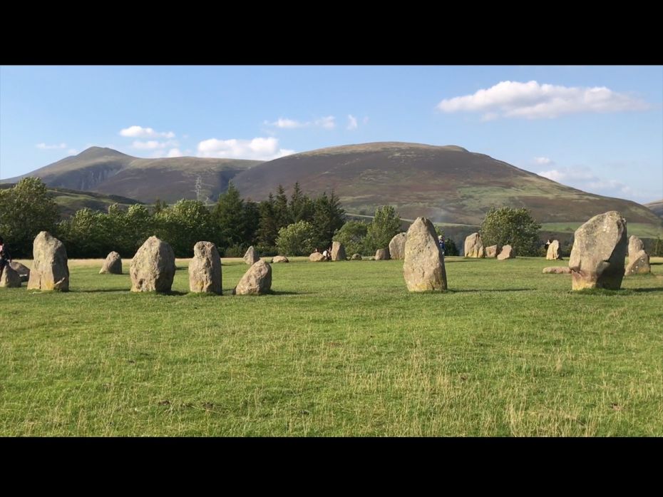 Castle rigg stone circle - Constructed around 3000 BCE in the late Neolithic period, these British s