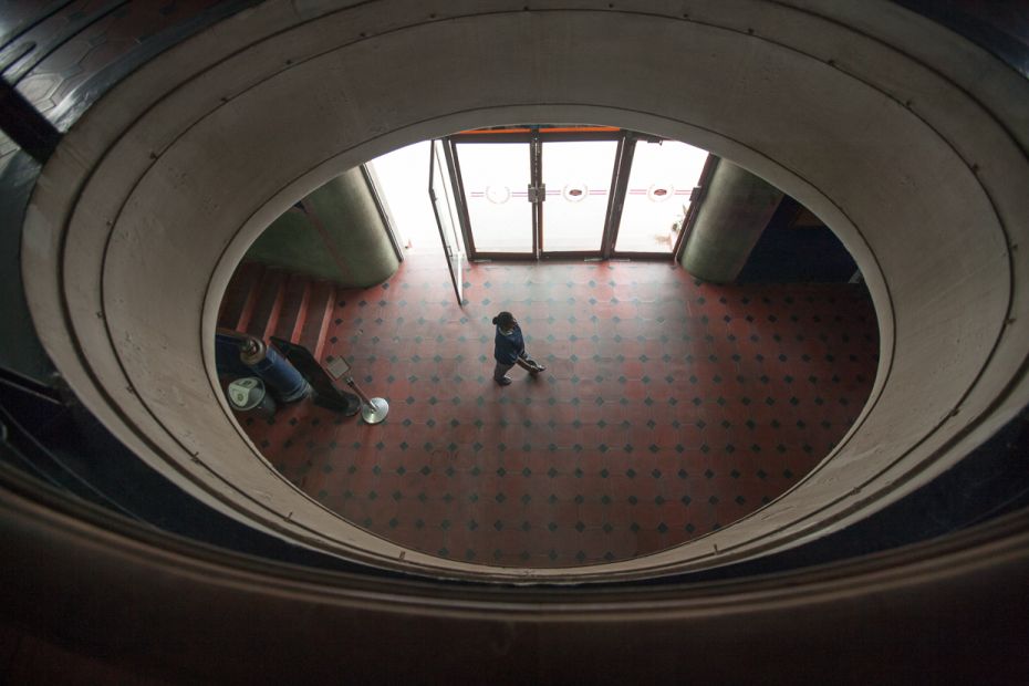 CHENNAI: The red-and-black mosaic tiles of the lobby, of the 77-year-old Casino Theatre in Annasalai