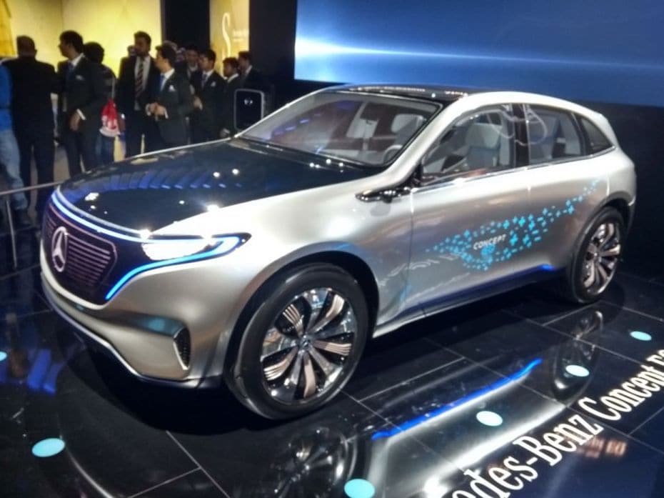 Mercedes-Benz revealed its Concept EQ prototype at the ongoing Indian Auto Expo 2018                