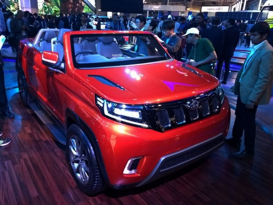 The Mahindra Stinger Concept, India's First Convertible SUV                                     