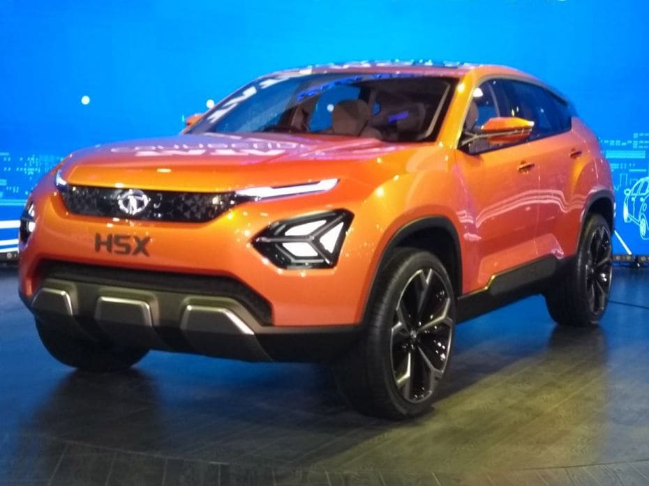 Tata's H5X SUV concept                                                