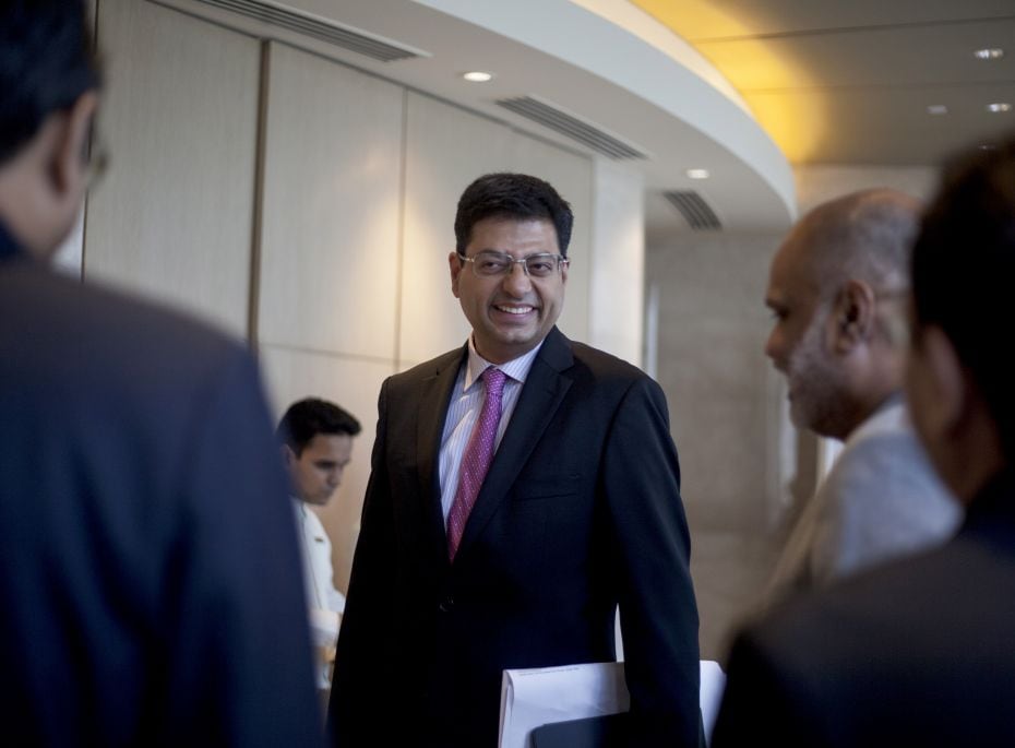 Noshir Kaka, Senior Partner, McKinsey & Company India sharing a light moment at the Forbes India